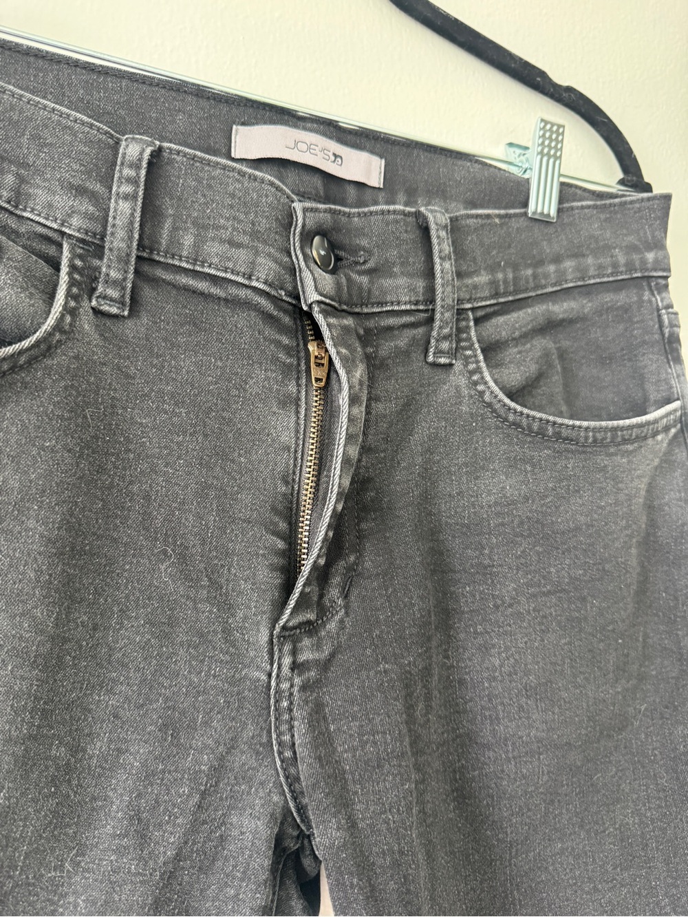 Joe’s Jeans Black Slim Straight Denim Jeans | Men’s 30 | Premium Stretch - Picture 6 of 7